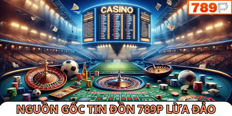 Nguồn gốc xuất hiện tin đồn 789P lừa đảo